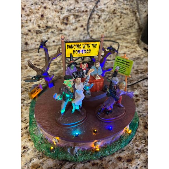 Lemax Spooky Town Dancing with the Mon-Stars SKU#: 94957 - Picture 3 of 9